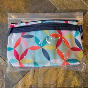 Clear Clip Pouch in Kaleidescope Dreams